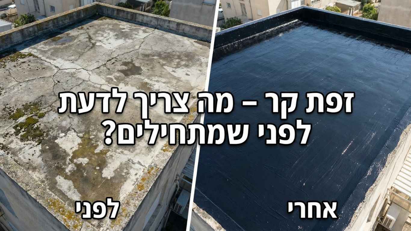 זפת קר – מה צריך לדעת לפני שמתחילים