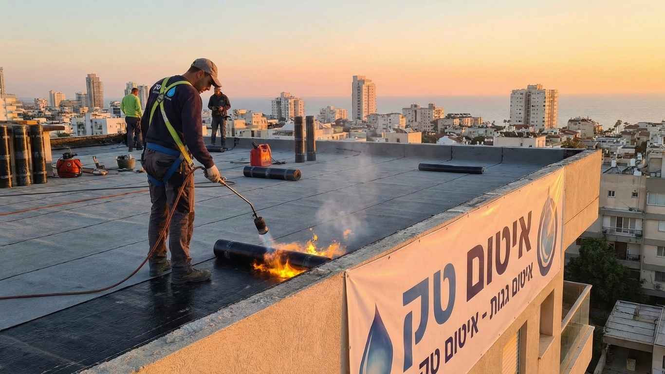 איטום גגות