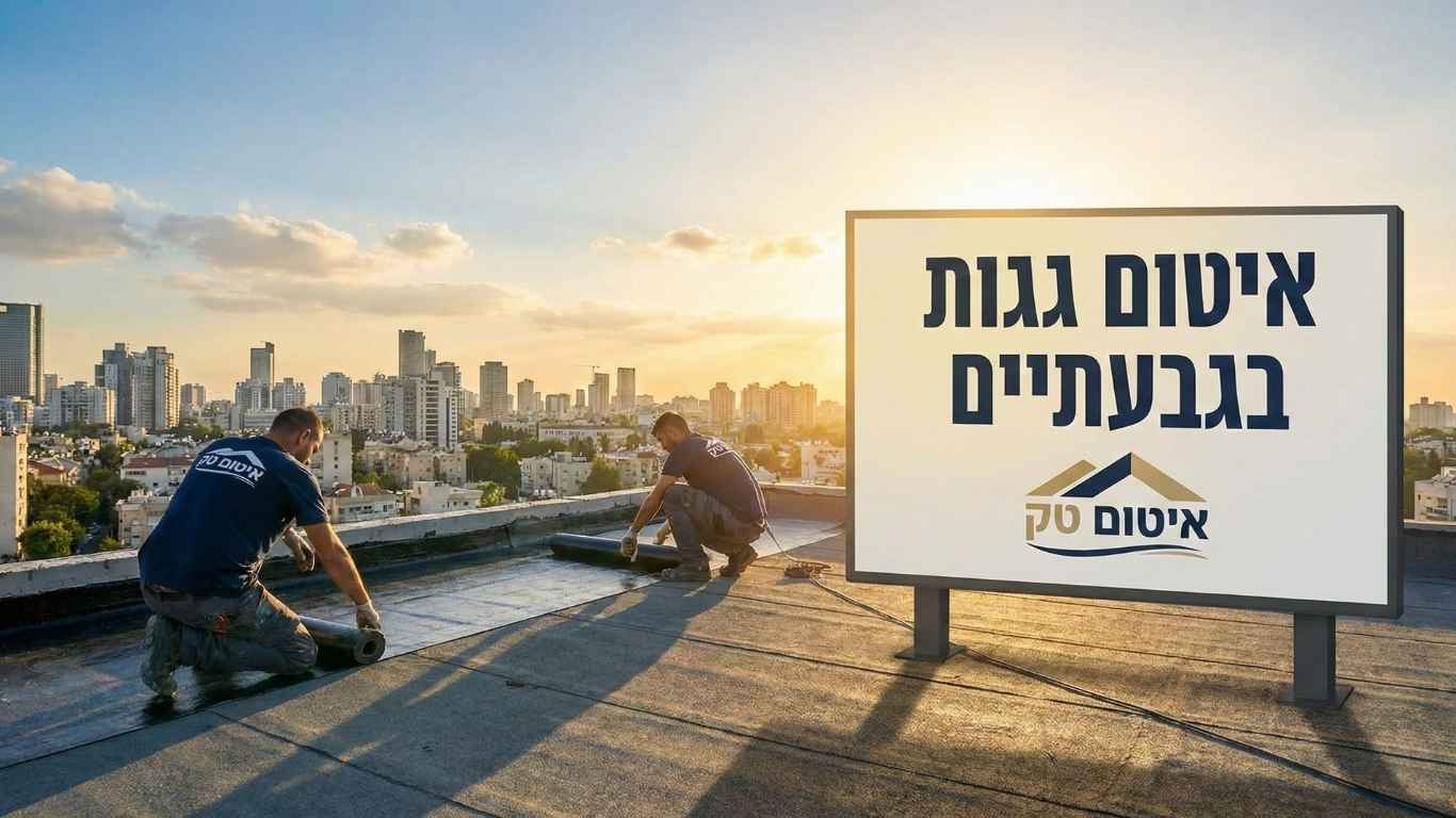 איטום גגות בגבעתיים