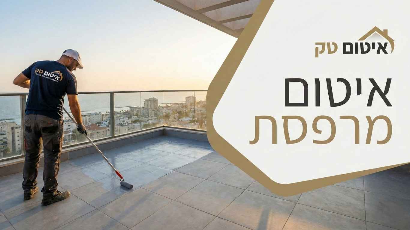 איטום מרפסת