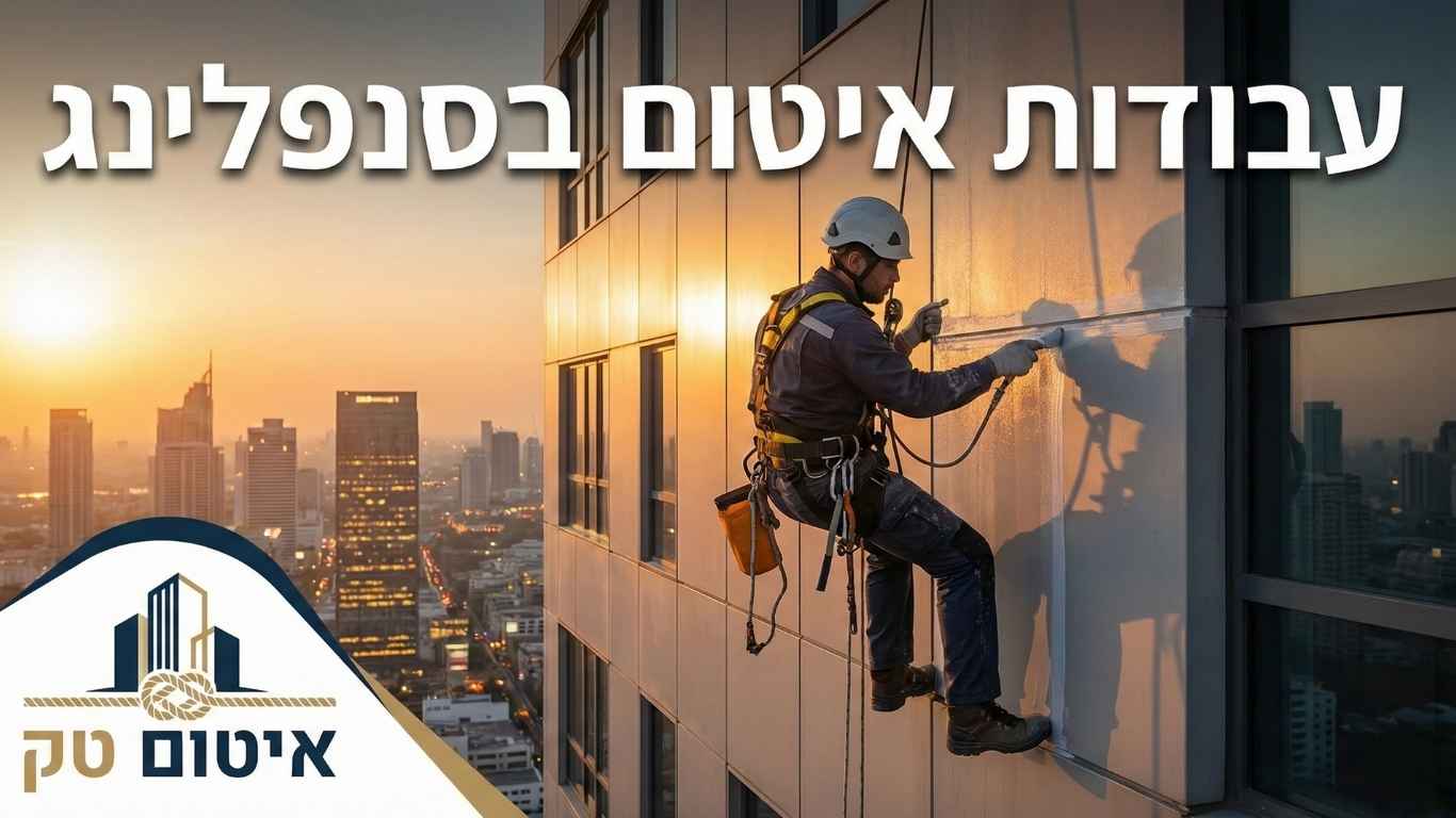 עבודות איטום בסנפלינג