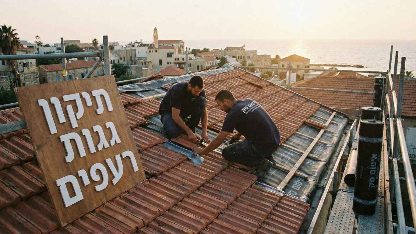 תיקון גגות רעפים
